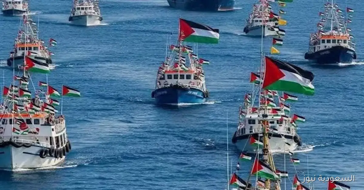 تركيا تنقذ ركاب سفينة “أسطول الصمود” بعد تسرب مائي