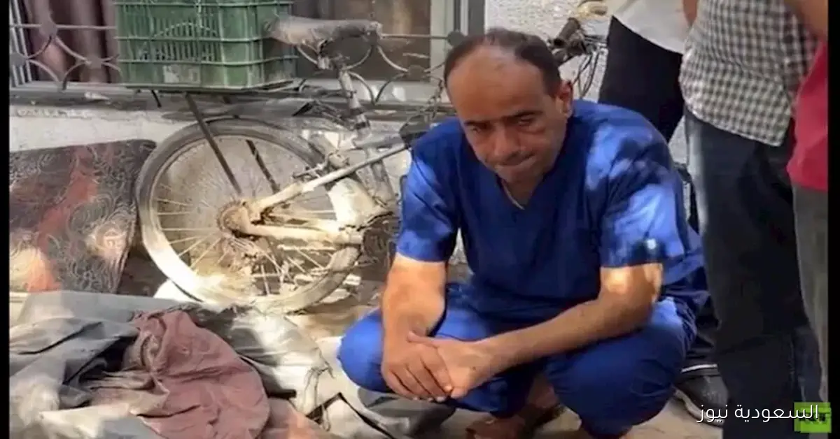 مدير مستشفى غزة يستقبل 6 أفراد من عائلته بزي الطبيب وراثة من الحزن