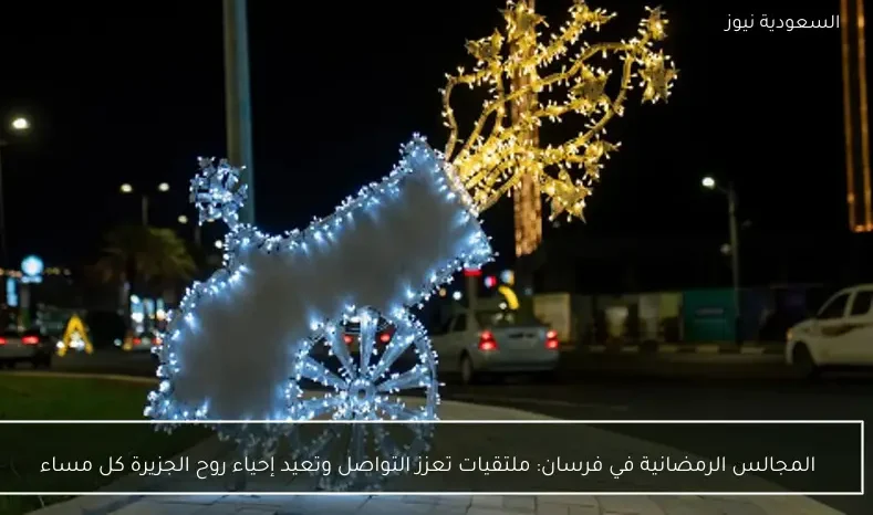 المجالس الرمضانية في فرسان: ملتقيات تعزز التواصل وتعيد إحياء روح الجزيرة كل مساء