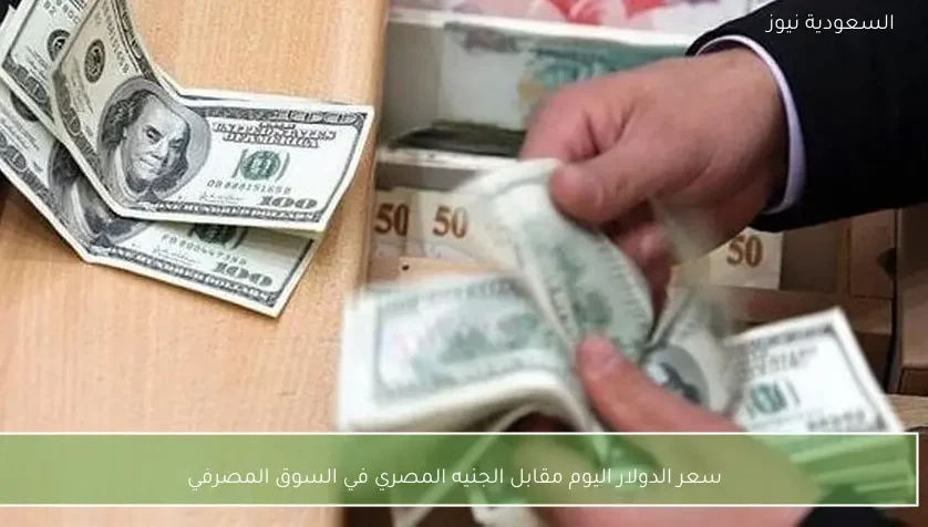سعر الدولار اليوم مقابل الجنيه المصري في السوق المصرفي
