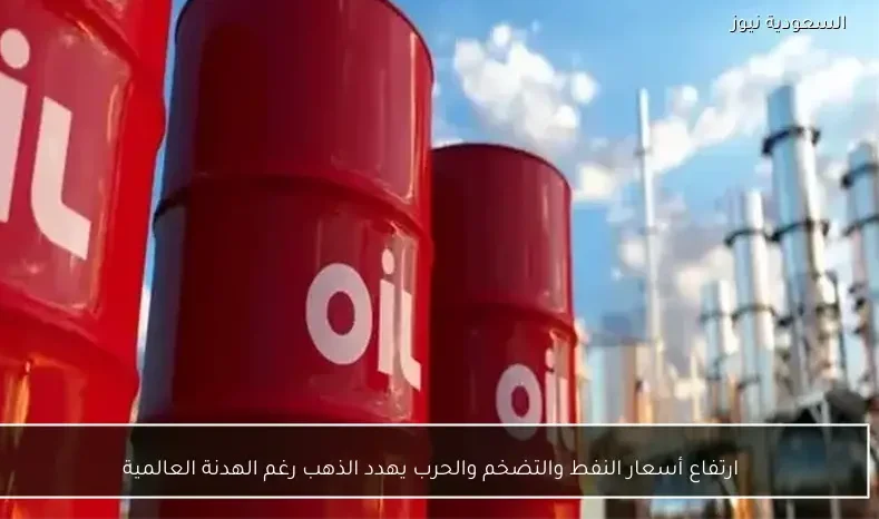 ارتفاع أسعار النفط والتضخم والحرب يهدد الذهب رغم الهدنة العالمية