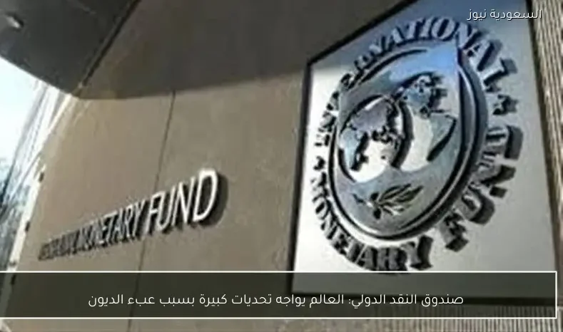 صندوق النقد الدولي: العالم يواجه تحديات كبيرة بسبب عبء الديون