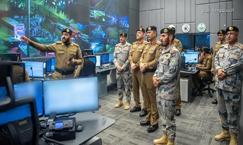 اللواء الركن الودعاني يطلع على عمل مركز القيادة والتحكم لأمن الحج